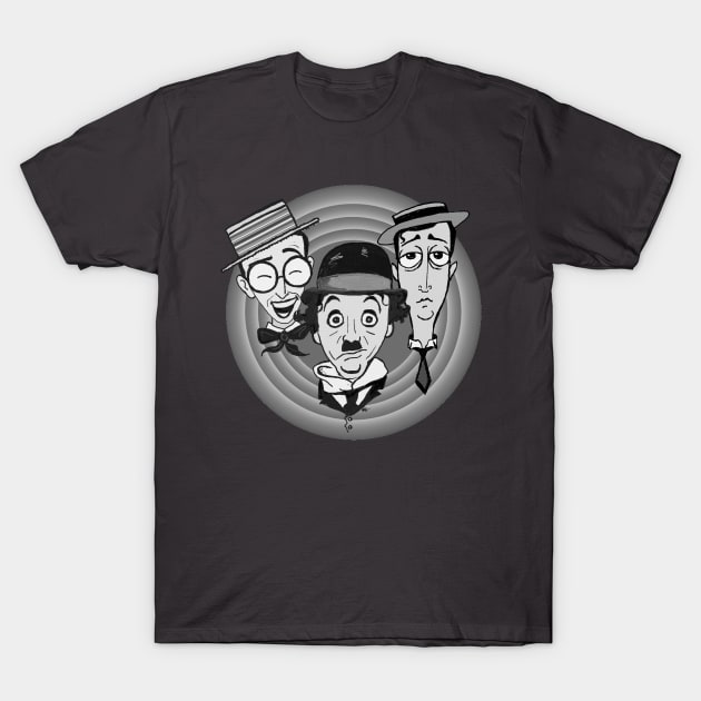 Kings of Silent Comedy T-Shirt by ArtofBJF